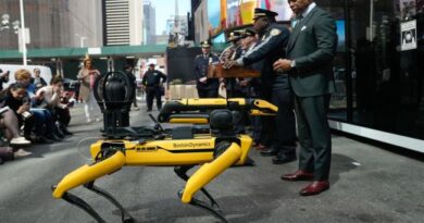 cão robô policia nova york estados unidos