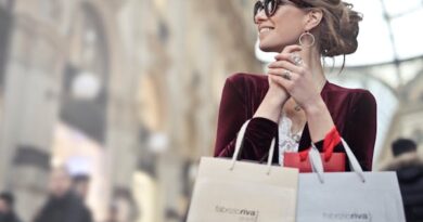 Photo of a Woman Holding Shopping Bags